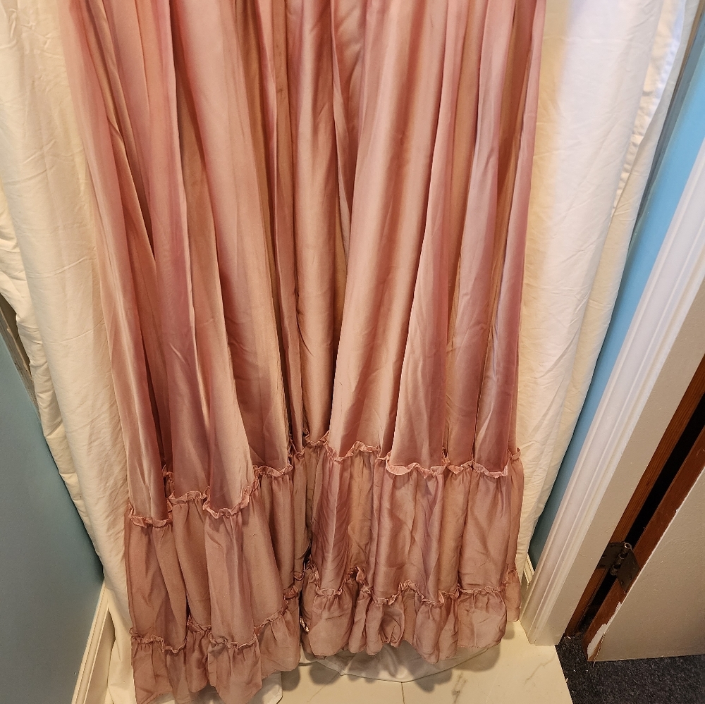 Mac Duggal Pink Ruffled Dress - Picture 2 of 9